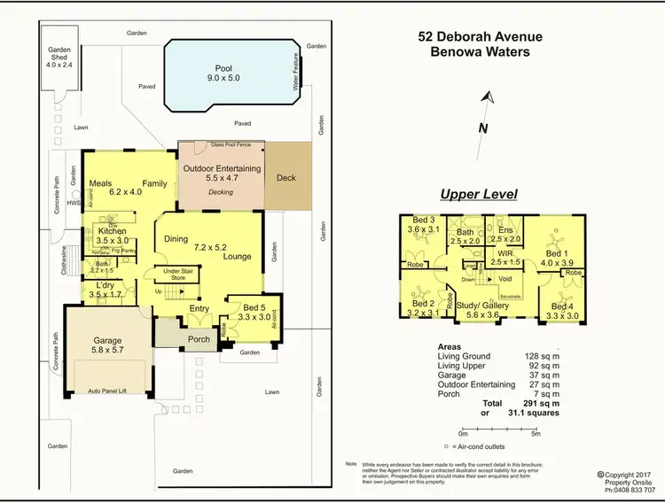 Floorplan of Homely house listing, 52 Deborah Avenue, Benowa Waters QLD 4217