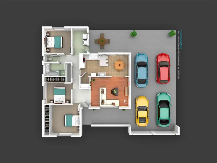 Floorplan of Homely house listing, 7 Warrambool Crescent, Glenfield Park NSW 2650