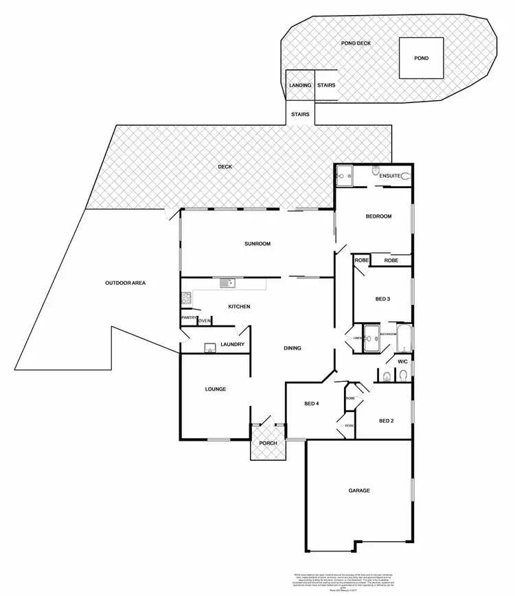 Floorplan of Homely house listing, 41 Benjamin Circle, Rutherford NSW 2320