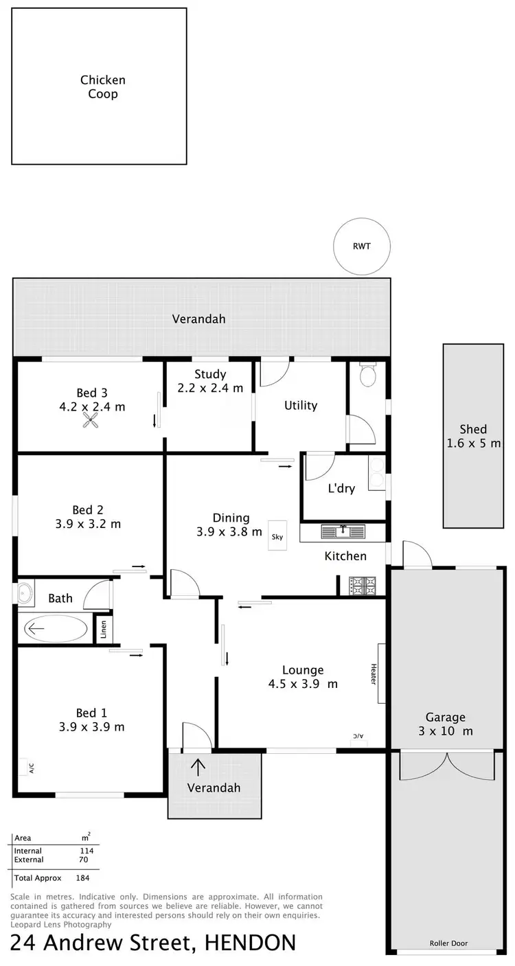 Floorplan of Homely house listing, 24 Andrew Street, Hendon SA 5014