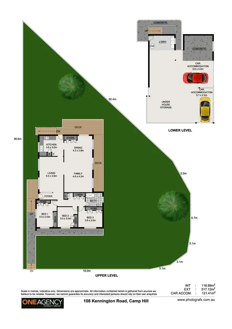 Floorplan of Homely house listing, 108 Kennington Road, Camp Hill QLD 4152