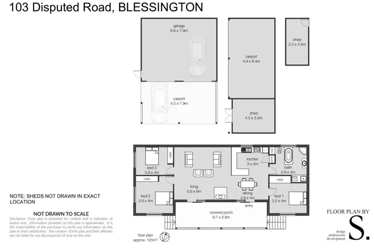 Floorplan of Homely house listing, 103 Disputed Road, Blessington TAS 7212