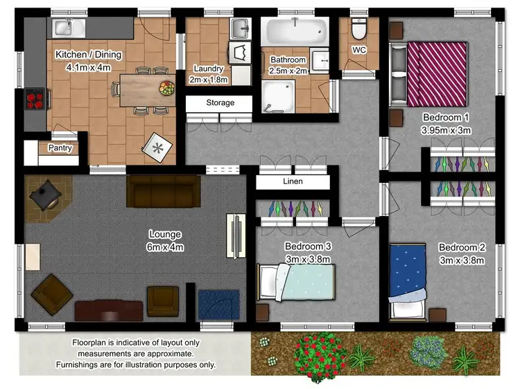 Floorplan of Homely house listing, 8 Albert Terrace, Oatlands TAS 7120