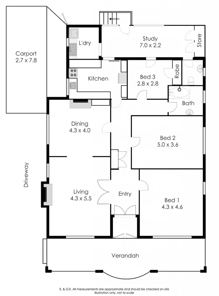 Floorplan of Homely house listing, 78 Bay View Terrace, Claremont WA 6010