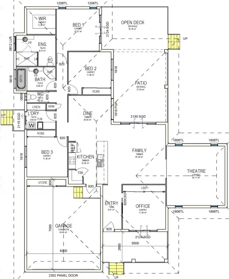 Floorplan of Homely house listing, 17 Mount Kulburn Drive, Jensen QLD 4818