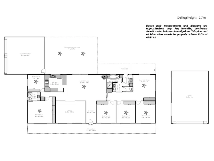 Floorplan of Homely house listing, 20 Wood Street, Gol Gol NSW 2738
