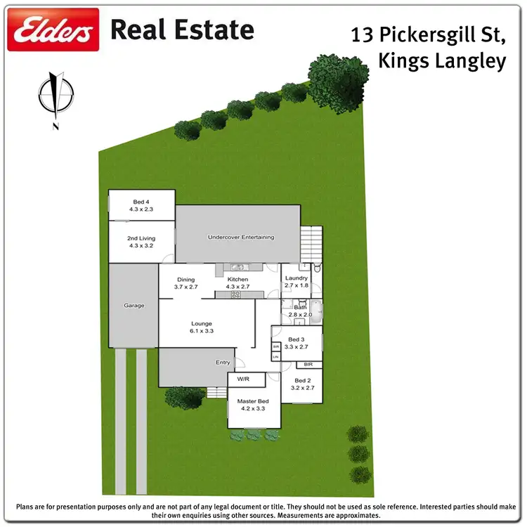 Floorplan of Homely house listing, 13 Pickersgill Street, Kings Langley NSW 2147