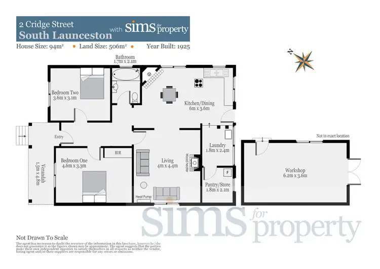 Floorplan of Homely house listing, 2 Cridge Street, South Launceston TAS 7249
