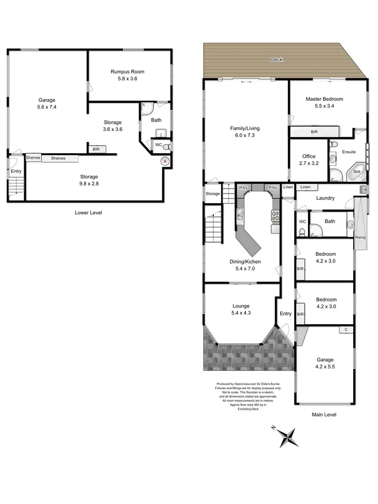 Floorplan of Homely house listing, 1 Shepton Close, Cooee TAS 7320