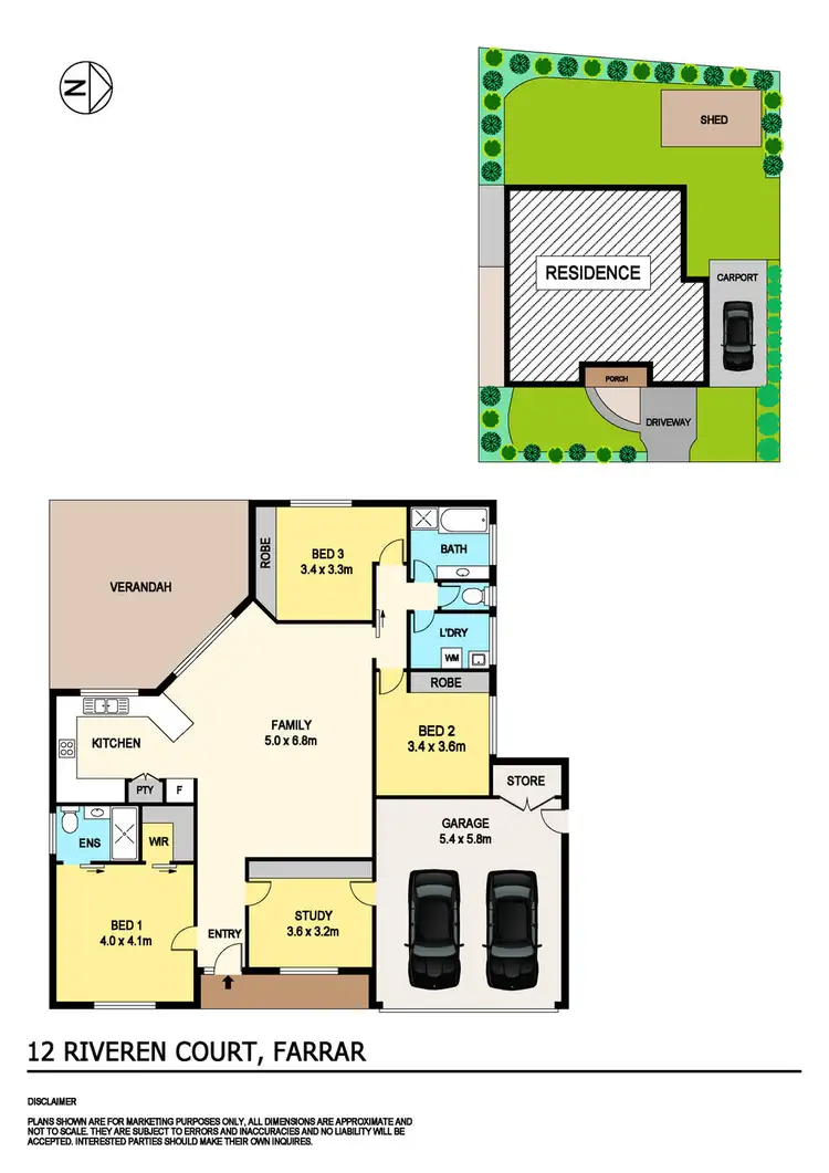 Floorplan of Homely house listing, 12 Riveren Court, Farrar NT 830