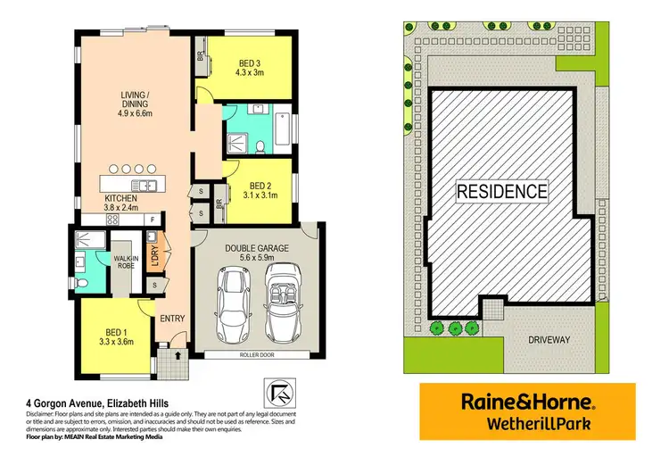 Floorplan of Homely house listing, 4 Gorgon Avenue, Elizabeth Hills NSW 2171