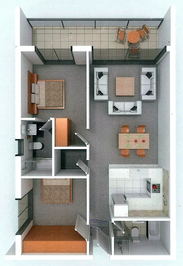 Floorplan of Homely apartment listing, Address available on request