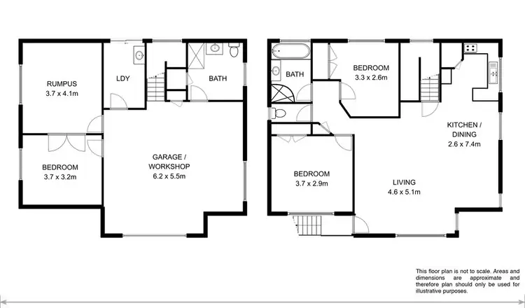 Floorplan of Homely house listing, 4/213a Tolosa Street, Glenorchy TAS 7010