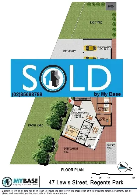 Floorplan of Homely house listing, 47 Lewis Street, Regents Park NSW 2143