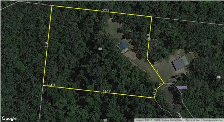 Floorplan of Homely land listing, 25 Hibiscus Court, Rocky Point QLD 4873