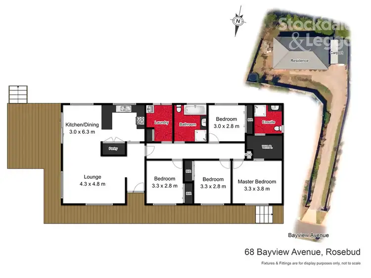Floorplan of Homely house listing, 68 Bayview Avenue, Rosebud VIC 3939