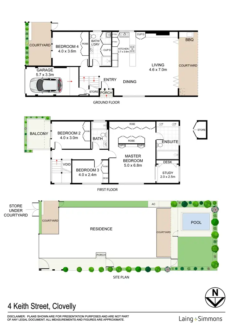 Floorplan of Homely house listing, 4 Keith Street, Clovelly NSW 2031