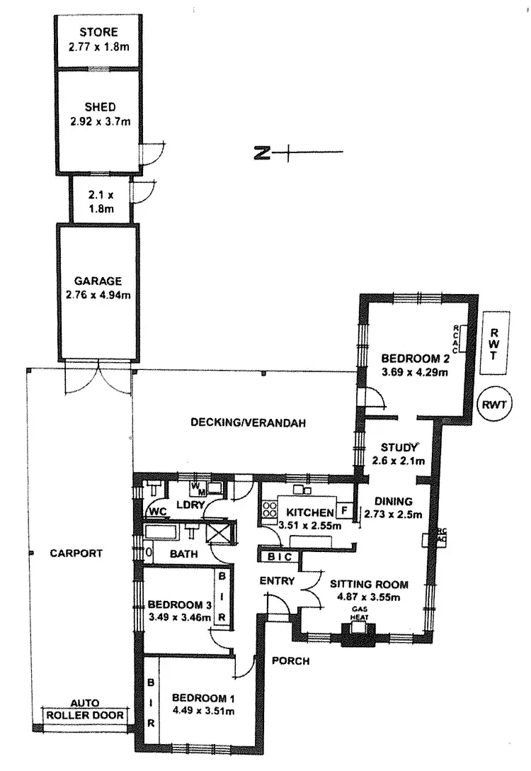 Floorplan of Homely house listing, 15 Finchley Street, Clovelly Park SA 5042