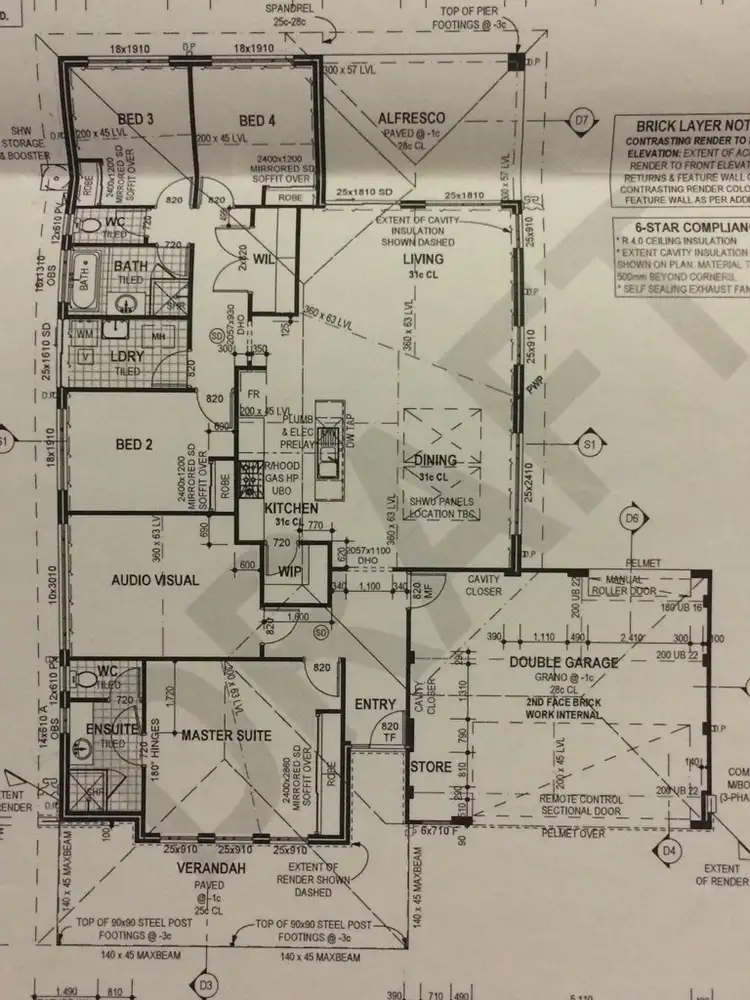 Floorplan of Homely house listing, 7 Seine Mews, Champion Lakes WA 6111