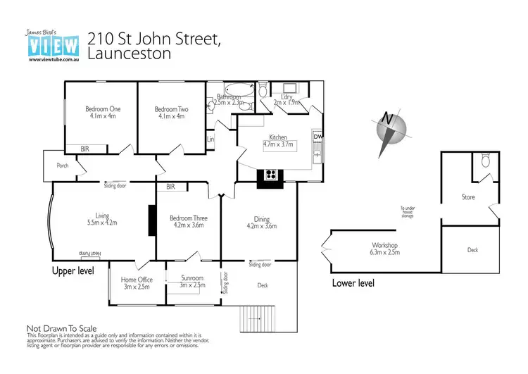 Floorplan of Homely house listing, 210 St John Street, Launceston TAS 7250