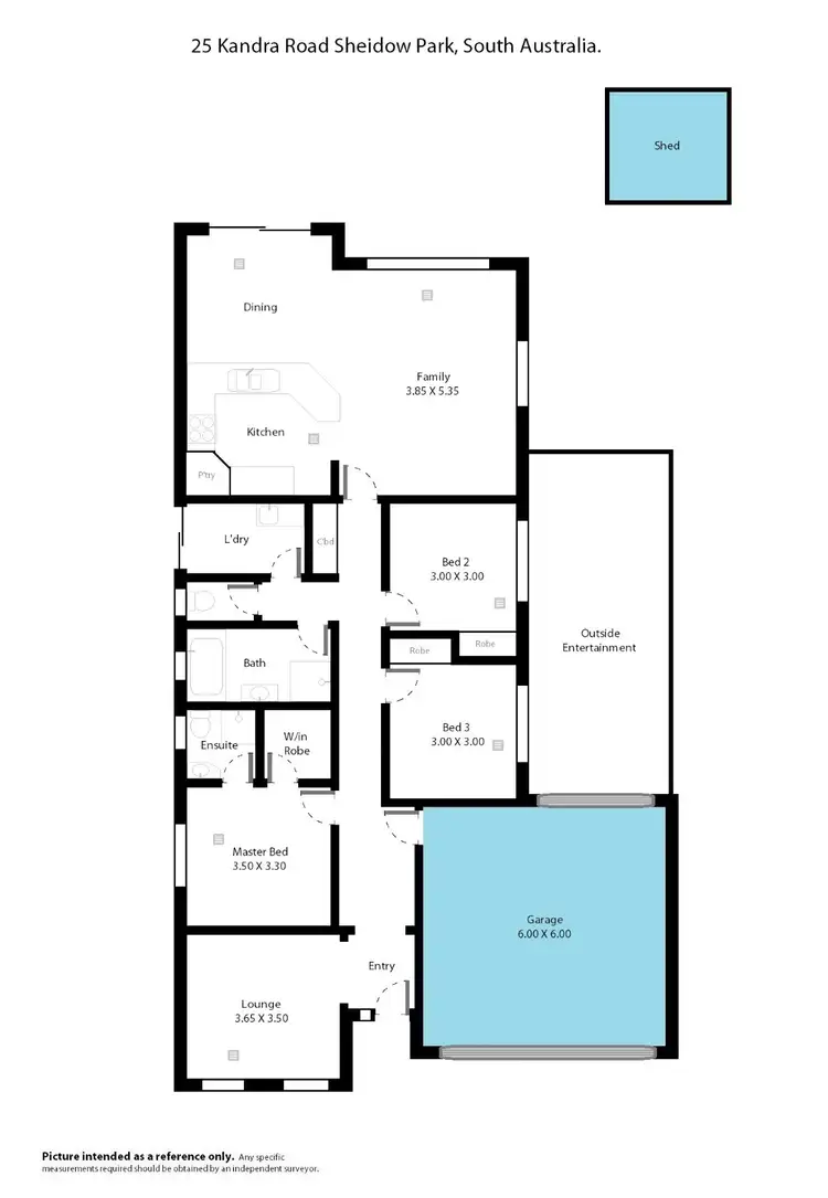 Floorplan of Homely house listing, 25 Kandra Road, Sheidow Park SA 5158