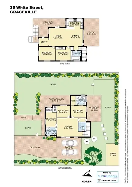 Floorplan of Homely house listing, 35 White St, Graceville QLD 4075