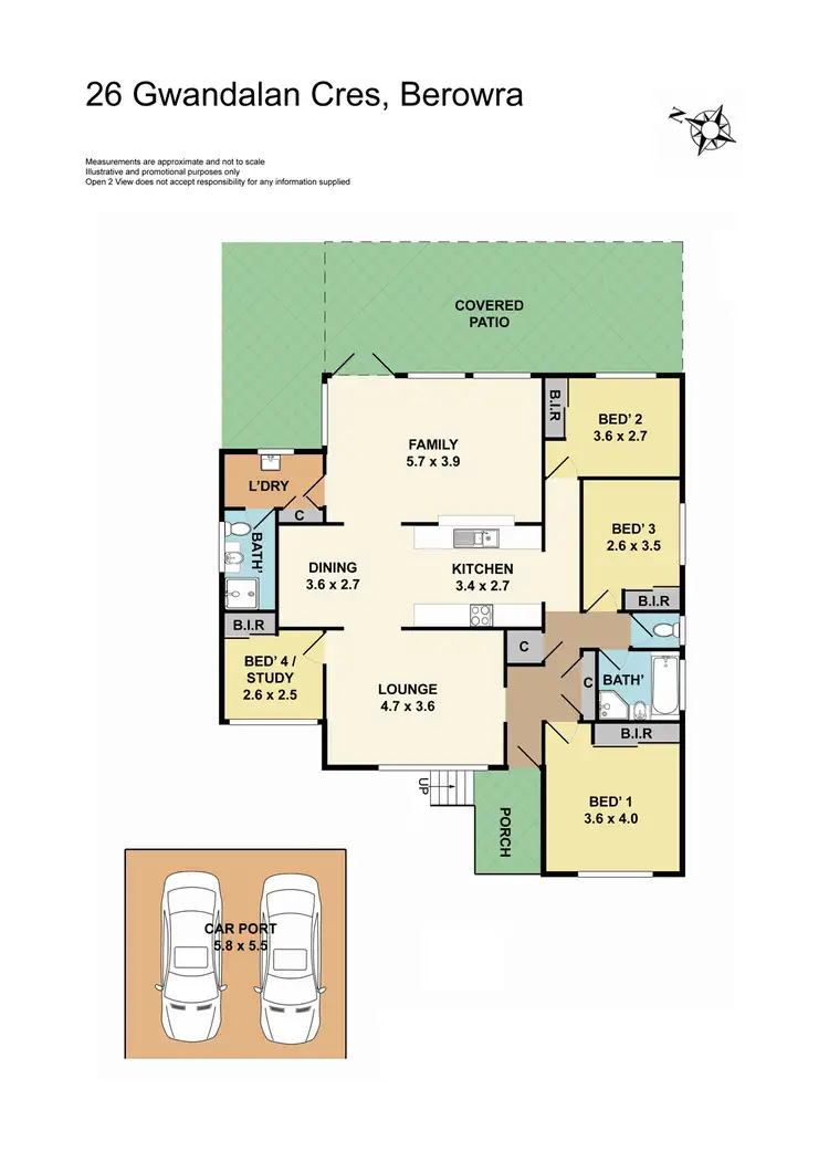 Floorplan of Homely house listing, 26 Gwandalan Crescent, Berowra NSW 2081