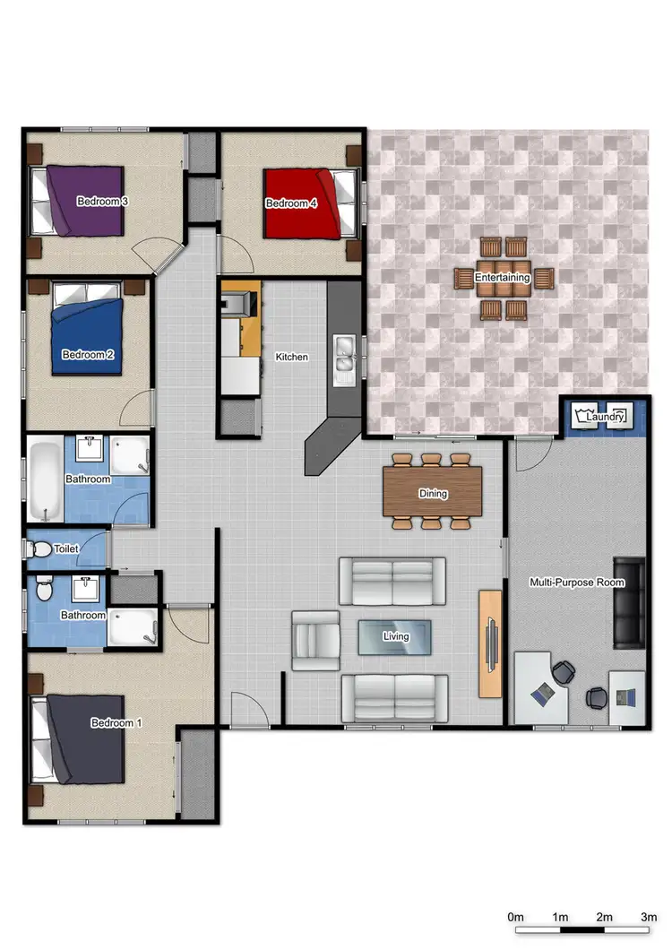 Floorplan of Homely house listing, 26 Lyrebird Street, Loganlea QLD 4131