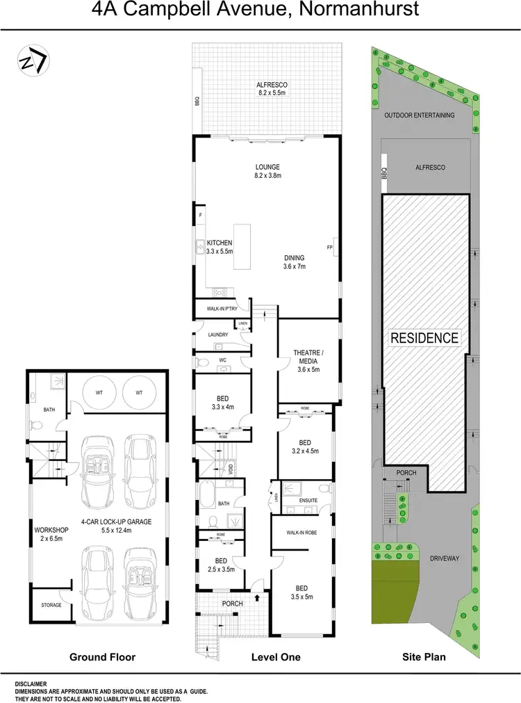 Floorplan of Homely house listing, 4a Campbell Avenue, Normanhurst NSW 2076