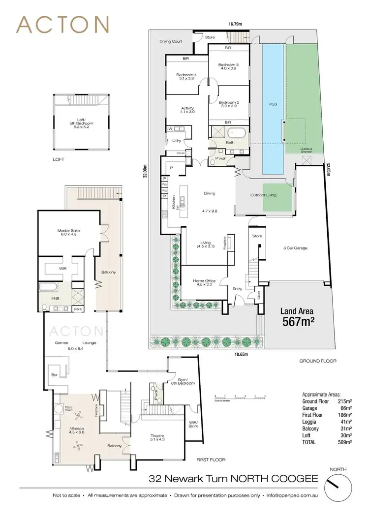 Floorplan of Homely house listing, 32 Newark Turn, North Coogee WA 6163