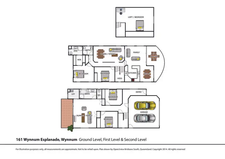 Floorplan of Homely house listing, 161 Wynnum Esplanade, Wynnum QLD 4178