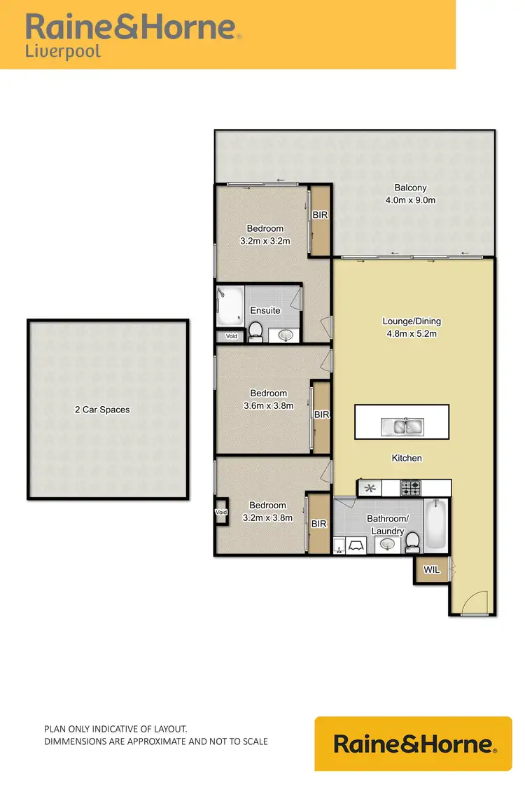 Floorplan of Homely unit listing, 705/1 Mill Road, Liverpool NSW 2170