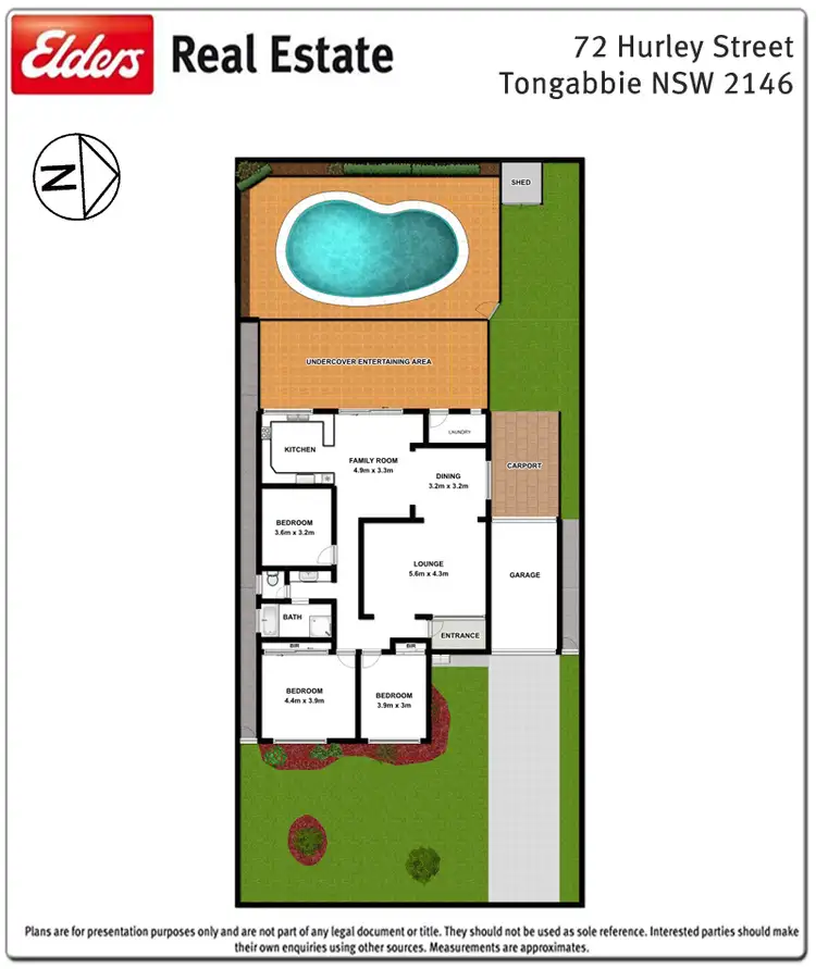 Floorplan of Homely house listing, 72 Hurley Street, Toongabbie NSW 2146