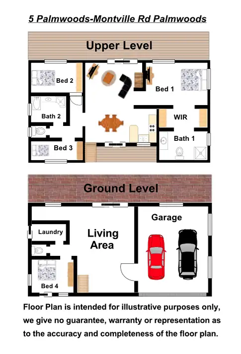 Floorplan of Homely house listing, 5 Palmwoods-Montville Road, Palmwoods QLD 4555