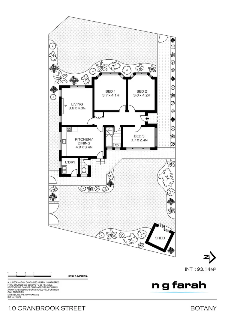 Floorplan of Homely house listing, 10 Cranbrook Street, Botany NSW 2019