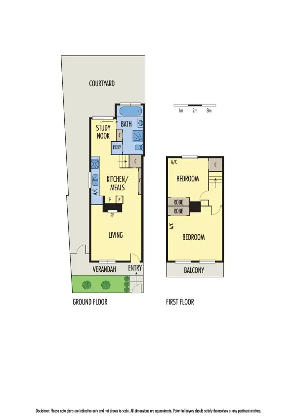 Floorplan of Homely house listing, 8 Brooke Street, Albert Park VIC 3206