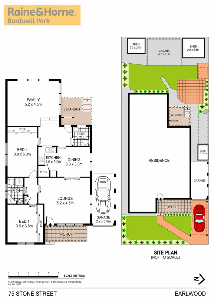 Floorplan of Homely house listing, 75 Stone Street, Earlwood NSW 2206