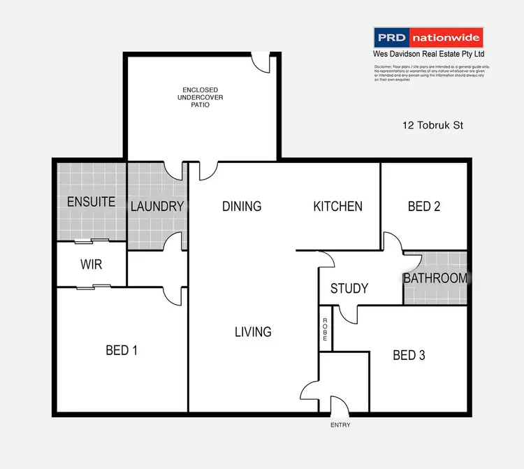Floorplan of Homely house listing, 12 Tobruk Street, Horsham VIC 3400