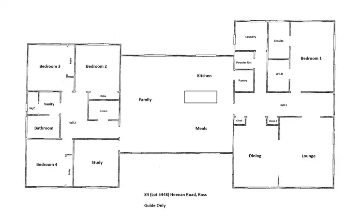Floorplan of Homely house listing, 84 (Lot 5448) Heenan Road, Ross NT 873