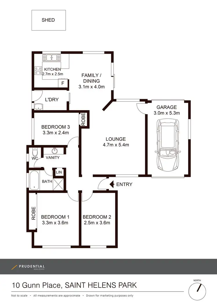 Floorplan of Homely house listing, 10 Gunn Place, St Helens Park NSW 2560