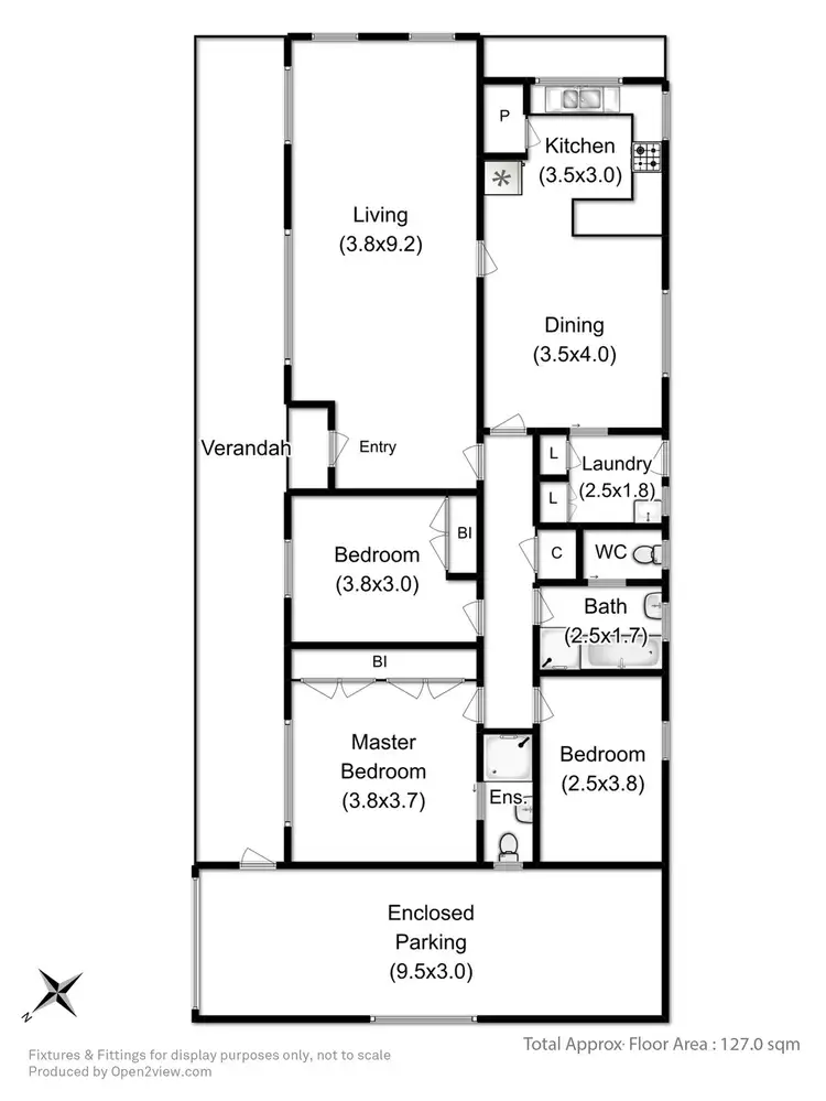 Floorplan of Homely house listing, 43 Illawarra Road, Blackmans Bay TAS 7052