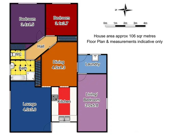 Floorplan of Homely unit listing, 10/1-3 Moulder Street, Orange NSW 2800