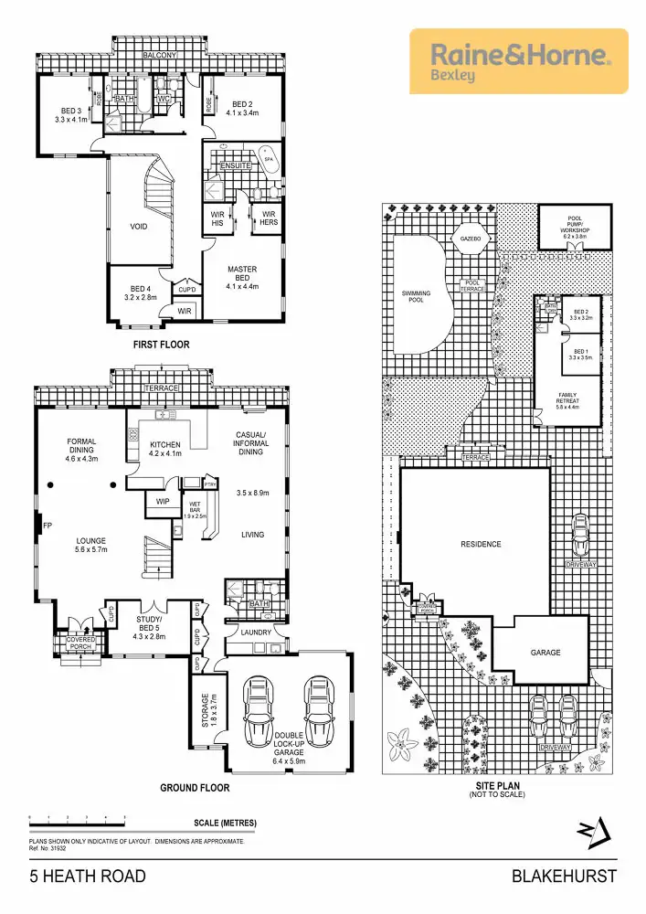 Floorplan of Homely house listing, 5 Heath Road, Blakehurst NSW 2221