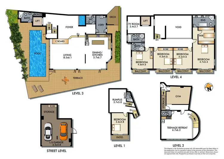 Floorplan of Homely house listing, 6a Macleay Street, North Bondi NSW 2026