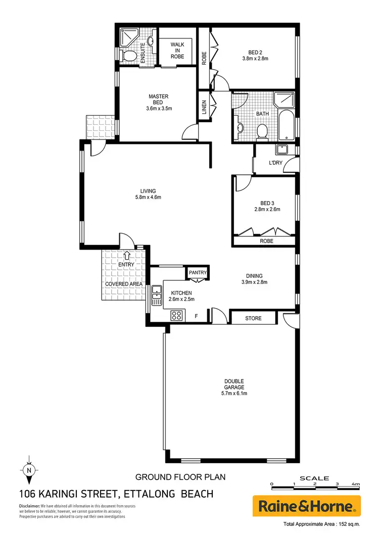Floorplan of Homely house listing, 106 Karingi Street, Ettalong Beach NSW 2257