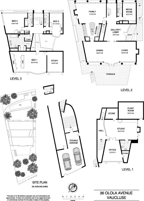 Floorplan of Homely house listing, 36 Olola Avenue, Vaucluse NSW 2030
