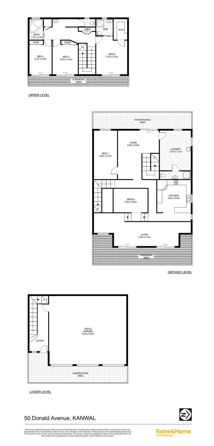 Floorplan of Homely house listing, 50 Donald Avenue, Kanwal NSW 2259