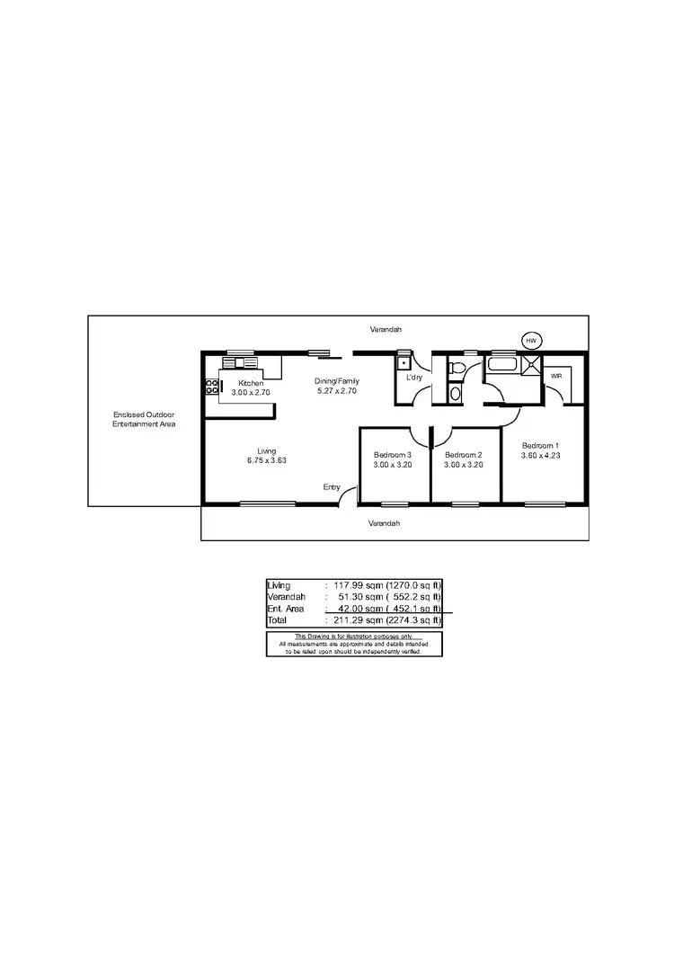 Floorplan of Homely house listing, Lot 27 West Terrace, Clare SA 5453