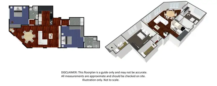 Floorplan of Homely apartment listing, 2/26 Saunders Street, East Perth WA 6004