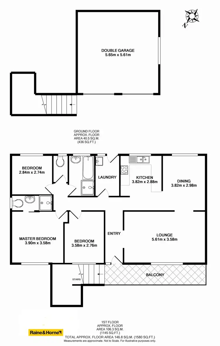Floorplan of Homely house listing, 59 Riverview Crescent, Catalina NSW 2536